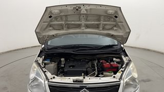 Used 2017 Maruti Suzuki Wagon R 1.0 [2015-2019] VXI AMT Petrol Automatic engine ENGINE & BONNET OPEN FRONT VIEW