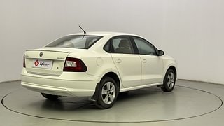 Used 2017 Skoda Rapid new [2016-2020] Style Petrol AT Petrol Automatic exterior RIGHT REAR CORNER VIEW