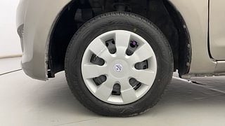 Used 2018 Datsun GO [2014-2019] T Petrol Manual tyres LEFT FRONT TYRE RIM VIEW