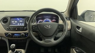 Used 2017 Hyundai Grand i10 [2013-2017] Asta 1.2 Kappa VTVT Petrol Manual interior STEERING VIEW