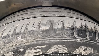 Used 2015 Hyundai Xcent SX AT (O) Petrol Petrol Automatic tyres LEFT FRONT TYRE TREAD VIEW