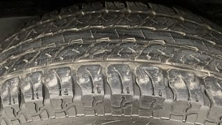 Used 2020 mahindra Thar LX 4 STR Convertible Diesel MT 4WD Diesel Manual tyres LEFT REAR TYRE TREAD VIEW