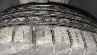 Used 2021 Volkswagen Taigun Highline 1.0 TSI MT Petrol Manual tyres LEFT FRONT TYRE TREAD VIEW