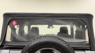 Used 2020 mahindra Thar LX 4 STR Convertible Diesel MT 4WD Diesel Manual exterior BACK WINDSHIELD VIEW