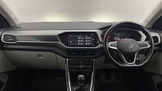 Used 2021 Volkswagen Taigun Highline 1.0 TSI MT Petrol Manual interior DASHBOARD VIEW