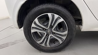 Used 2019 Tata Tiago XZ W/O Alloy Petrol Manual tyres RIGHT REAR TYRE RIM VIEW