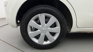 Used 2014 Nissan Micra [2010-2013] XV Petrol Petrol Manual tyres RIGHT REAR TYRE RIM VIEW