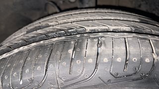 Used 2019 Tata Tigor Revotron XZA Petrol Automatic tyres LEFT FRONT TYRE TREAD VIEW