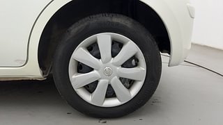 Used 2014 Nissan Micra [2010-2013] XV Petrol Petrol Manual tyres LEFT REAR TYRE RIM VIEW