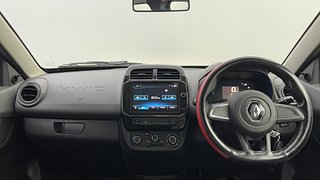 Used 2021 renault Kwid 1.0 RXT Opt Petrol Manual interior DASHBOARD VIEW