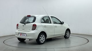 Used 2014 Nissan Micra [2010-2013] XV Petrol Petrol Manual exterior RIGHT REAR CORNER VIEW