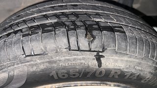 Used 2014 Nissan Micra [2010-2013] XV Petrol Petrol Manual tyres LEFT REAR TYRE TREAD VIEW