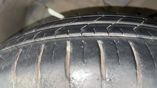 Used 2022 Maruti Suzuki Swift ZXI Plus AMT Dual Tone Petrol Automatic tyres LEFT FRONT TYRE TREAD VIEW