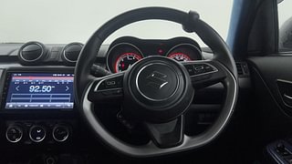 Used 2022 Maruti Suzuki Swift ZXI Plus AMT Dual Tone Petrol Automatic interior STEERING VIEW