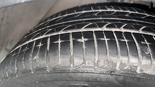 Used 2021 Tata Tiago XZA+ AMT Petrol Automatic tyres LEFT FRONT TYRE TREAD VIEW