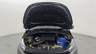 Used 2021 Tata Tiago XZA+ AMT Petrol Automatic engine ENGINE & BONNET OPEN FRONT VIEW