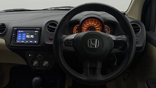 Used 2014 Honda Brio [2011-2016] VX AT Petrol Automatic interior STEERING VIEW