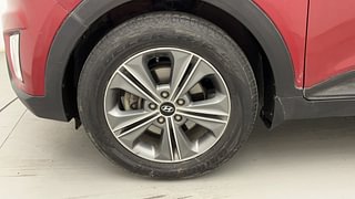 Used 2017 Hyundai Creta [2015-2018] 1.6 SX Plus Auto Petrol Petrol Automatic tyres LEFT FRONT TYRE RIM VIEW