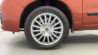 Used 2014 Maruti Suzuki Alto K10 [2010-2014] VXi Petrol Manual tyres LEFT FRONT TYRE RIM VIEW