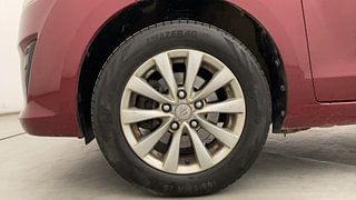 Used 2013 Maruti Suzuki Ertiga [2012-2015] ZDi Diesel Manual tyres LEFT FRONT TYRE RIM VIEW