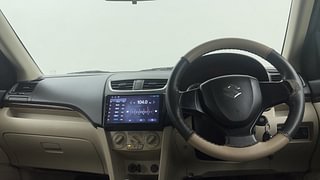 Used 2014 Maruti Suzuki Swift Dzire VXI Petrol Manual interior DASHBOARD VIEW