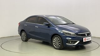 Used 2020 Maruti Suzuki Ciaz Alpha Petrol Petrol Manual exterior RIGHT FRONT CORNER VIEW