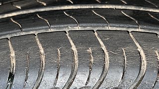 Used 2021 maruti-suzuki S-Presso VXI Plus Petrol Manual tyres LEFT FRONT TYRE TREAD VIEW