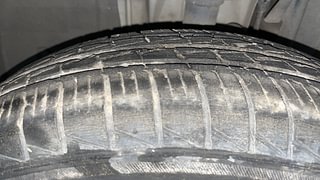 Used 2019 Renault Triber RXT Petrol Manual tyres LEFT FRONT TYRE TREAD VIEW