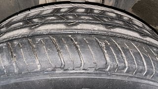 Used 2021 Renault Kiger RXZ Turbo CVT Petrol Automatic tyres LEFT FRONT TYRE TREAD VIEW