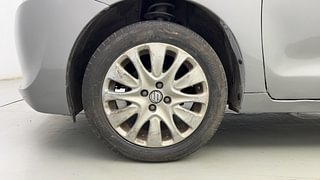 Used 2016 Maruti Suzuki Baleno [2015-2019] Alpha Petrol Petrol Manual tyres LEFT FRONT TYRE RIM VIEW