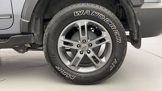 Used 2022 mahindra Thar LX 4 STR Hard Top Petrol AT 4WD Petrol Automatic tyres LEFT REAR TYRE RIM VIEW