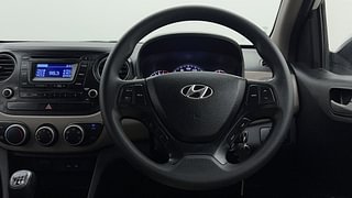 Used 2015 Hyundai Grand i10 [2013-2017] Sportz 1.2 Kappa VTVT Petrol Manual interior STEERING VIEW