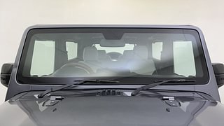 Used 2022 mahindra Thar LX 4 STR Hard Top Petrol AT 4WD Petrol Automatic exterior FRONT WINDSHIELD VIEW