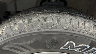Used 2022 mahindra Thar LX 4 STR Hard Top Petrol AT 4WD Petrol Automatic tyres LEFT FRONT TYRE TREAD VIEW
