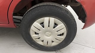 Used 2014 Maruti Suzuki Alto 800 Vxi Petrol Manual tyres LEFT REAR TYRE RIM VIEW