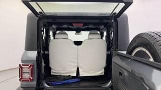 Used 2022 mahindra Thar LX 4 STR Hard Top Petrol AT 4WD Petrol Automatic interior DICKY INSIDE VIEW