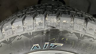 Used 2022 mahindra Thar LX 4 STR Hard Top Petrol AT 4WD Petrol Automatic tyres RIGHT FRONT TYRE TREAD VIEW