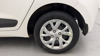 Used 2015 Hyundai Grand i10 [2013-2017] Sportz 1.2 Kappa VTVT Petrol Manual tyres LEFT REAR TYRE RIM VIEW