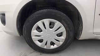Used 2013 Maruti Suzuki Swift Dzire VXI Petrol Manual tyres LEFT FRONT TYRE RIM VIEW