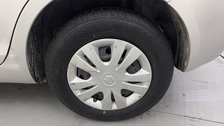 Used 2013 Maruti Suzuki Swift Dzire VXI Petrol Manual tyres LEFT REAR TYRE RIM VIEW