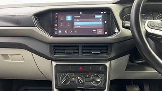 Used 2022 Volkswagen Taigun Highline 1.0 TSI AT Petrol Automatic interior MUSIC SYSTEM & AC CONTROL VIEW