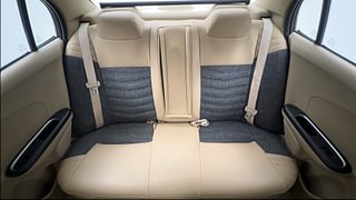 Used 2016 Honda Amaze 1.2L SX Petrol Manual interior REAR SEAT CONDITION VIEW