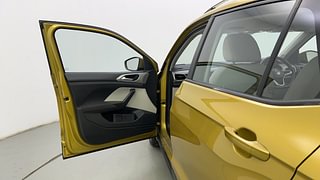 Used 2022 Volkswagen Taigun Highline 1.0 TSI AT Petrol Automatic interior LEFT FRONT DOOR OPEN VIEW
