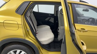Used 2022 Volkswagen Taigun Highline 1.0 TSI AT Petrol Automatic interior RIGHT SIDE REAR DOOR CABIN VIEW