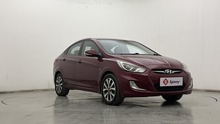 Used 2014 Hyundai Verna [2011-2015] Fluidic 1.6 CRDi SX Diesel Manual exterior RIGHT FRONT CORNER VIEW