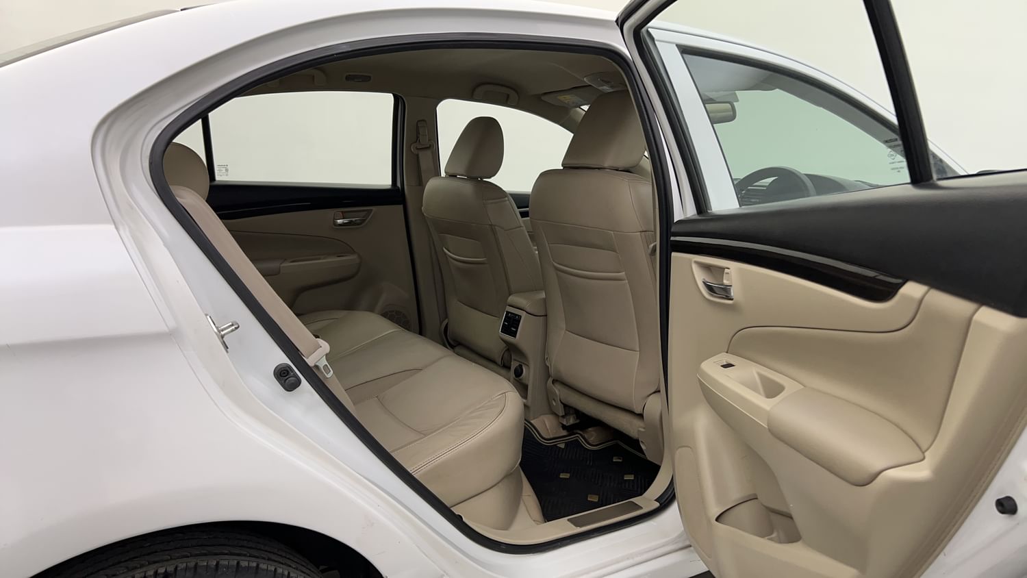 New Maruti Suzuki Ciaz interior RIGHT SIDE REAR DOOR CABIN VIEW