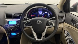 Used 2014 Hyundai Verna [2011-2015] Fluidic 1.6 CRDi SX Diesel Manual interior STEERING VIEW