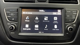 Used 2018 Hyundai Elite i20 [2018-2020] Asta 1.2 Dual Tone Petrol Manual top_features Touch screen infotainment system