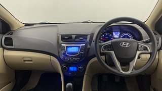 Used 2014 Hyundai Verna [2011-2015] Fluidic 1.6 CRDi SX Diesel Manual interior DASHBOARD VIEW