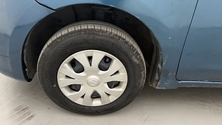 Used 2014 Nissan Micra Active [2012-2020] XV Petrol Manual tyres LEFT FRONT TYRE RIM VIEW